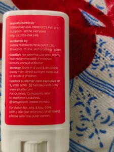 Plix Invisible Sunscreen Stick