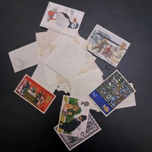 25 GreatBritain large different stamps