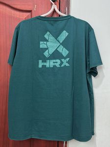 Direct Buy🌱- HRX Rapid Dry Teal Solid T-Shirt