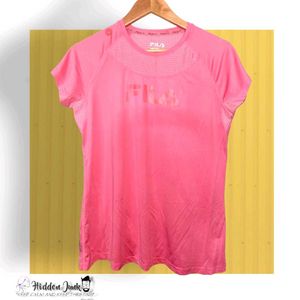 Fila Pink Athletic T-Shirt