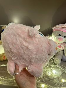 Adorable Pink Pig Plush