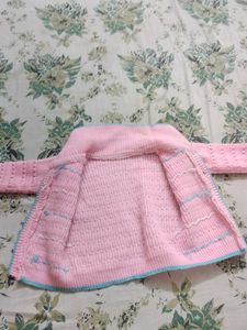 new Baby Pink Knitted Sweater
