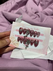 Navratri nails, Gothic Charm Press-On Nails