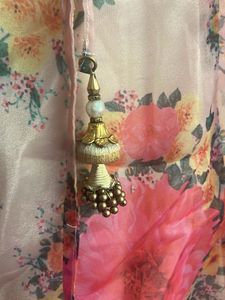 organza floweral skirt or lenga