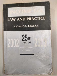 Income Tax Law & Practice