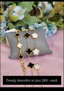 Elegant Clover Bracelet