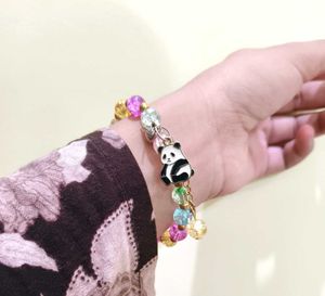 Cute Panda Beaded Bracelets (Set of 2)