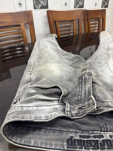 Check Offer in bio- Grey Denim Men Jeans
