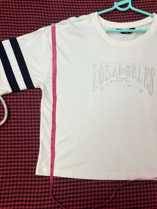 Off White MAX Crop Top (oversized)
