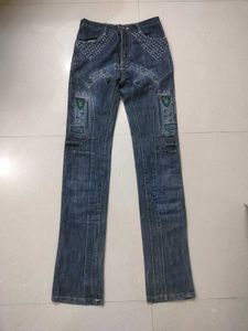 Stylish Chunky Blue Jeans