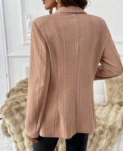Stylish Textured Blazer Jacket
