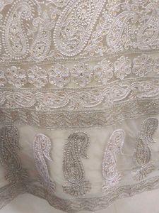 Elegant Beige Embroidered Kurta
