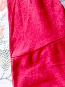 Red Eiffel Tower Long Sleeve Top