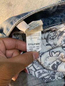 Evisu Genes Vintage Denim Shorts