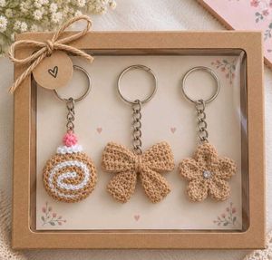 Cute Crochet Keychain Set Each 50