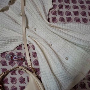 off white half shirt