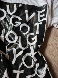 white graphic tshirt