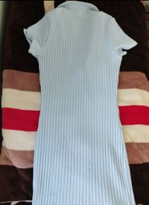 SALE🍒H&amp;M Cute Light Blue Mini Dress