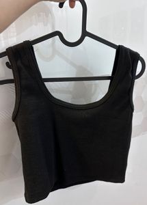 combo of  Pink/black Sleeveless Tank Top