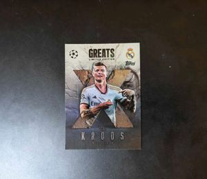 Toni Kroos "Greats" Limited Edition Card