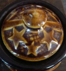 Pack of 2 Vintage Ceramic jar(750grm)