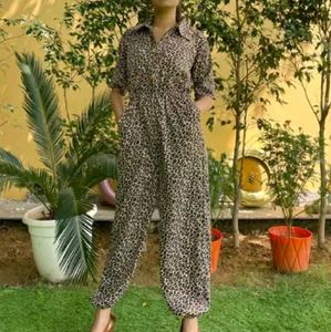Tigerprint Jumpsuit