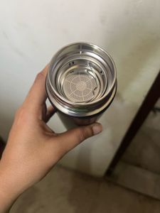 Sleek Black Insulated Water Bottle