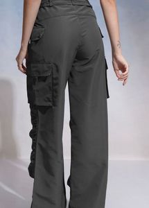 Chic Ruched Cargo Pants