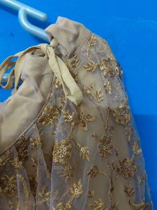 Gold Sequin Ethnic Skirt