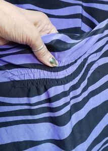 imported New fancy Striking Zebra Print Mini dress