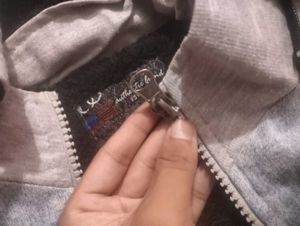 Men's Denim Hooded Jacket vintage imported US