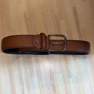 Classic Brown Leather Belt