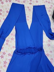 Free Style Blue Gown