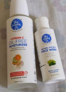 Moisturizer And Face Wash Combo .