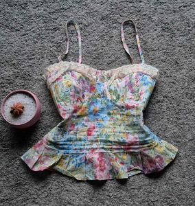 Fairycore Peplum Cami