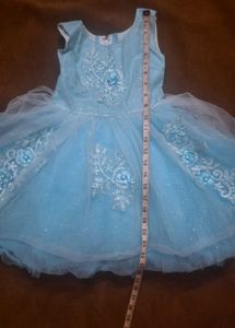 Cindrella Blue shimmery Party Dress
