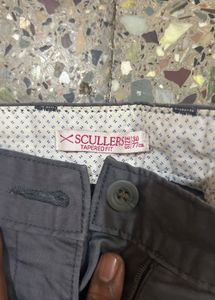 Women Grey Casual Chinos