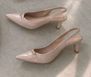 Chic Slingback Pointed Toe Heels FREE DELIVERY