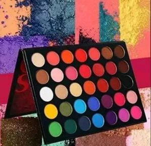 combo Of 2 Eyeshadow Pallet And Brush Set