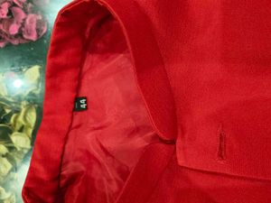 Elegant Red Sleeveless jacket 🧔 men