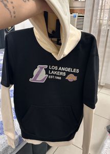 LA Oversized Layered Hoodie