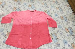 Pink Ombre Kurta