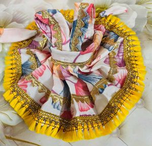 Laddu Gopal Fancy Dress Fabric Cotton Size 4, 5, 6