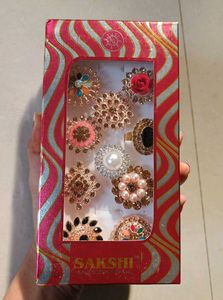 Traditional Rings - Rhinestone Embellished