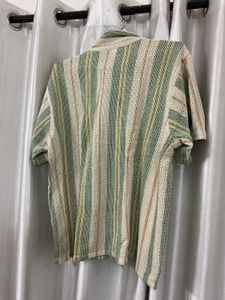 Goa Striped Short Sleeve Button-Up Shirt