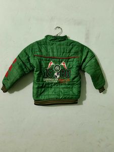 Cute Green Kids Jacket