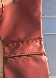 Peach Crossbody Bag