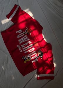 Y2k street wear Powerpuff Girls top
