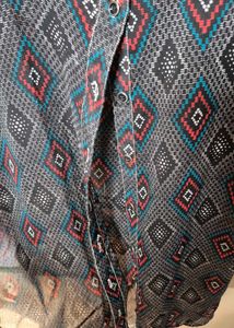 Patterned Sheer upper for girls and women