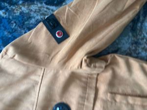 Orange Hooded Jacket